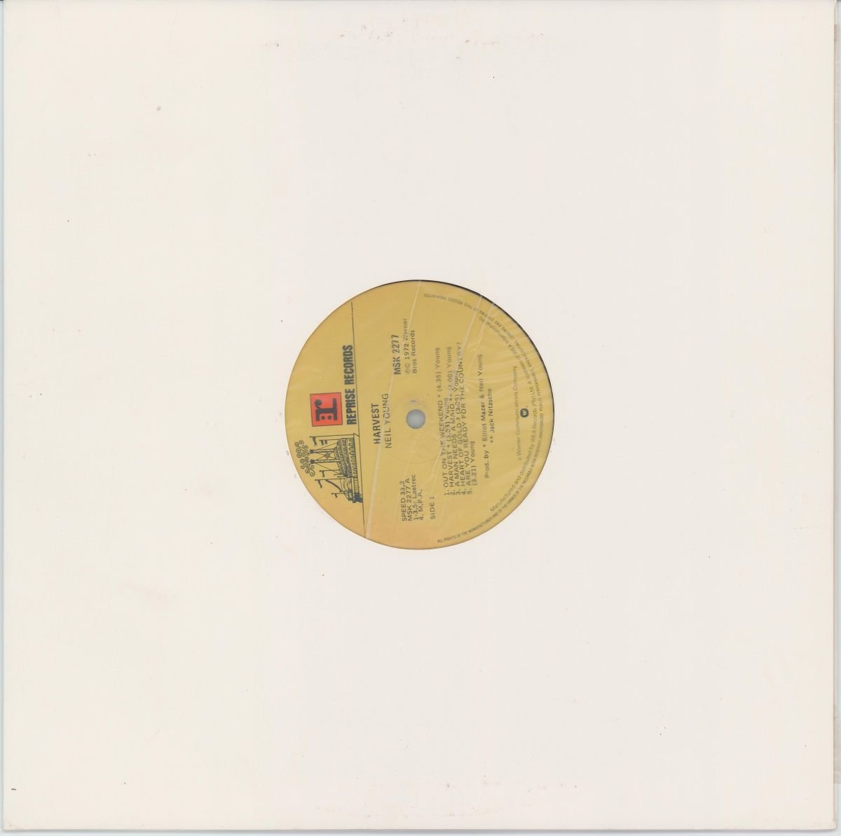 Neil Young - Harvest (VG/Gen)