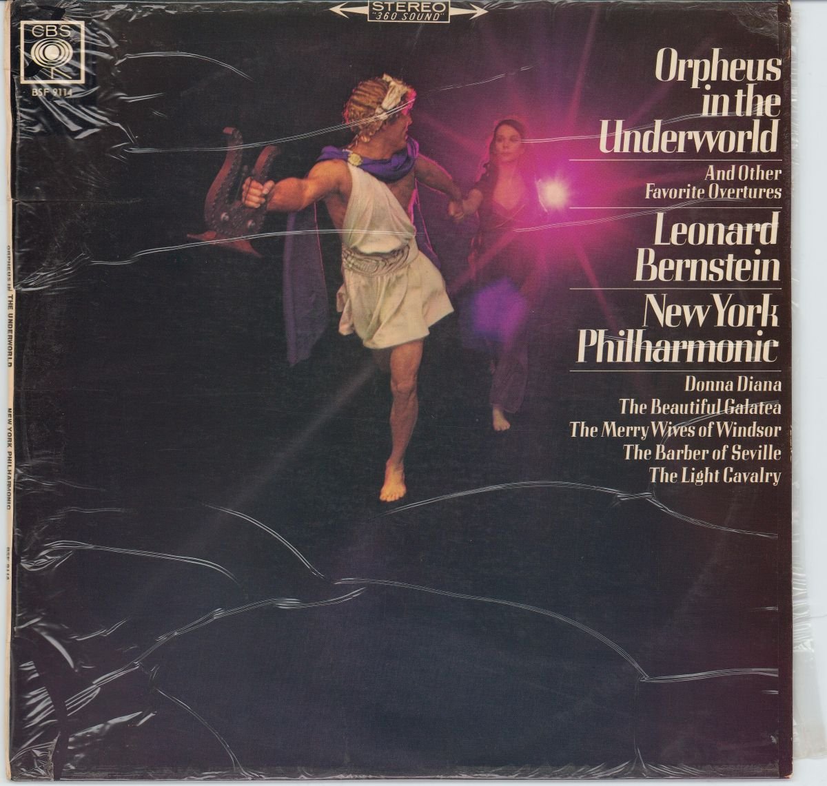 Leonard Bernstein, New York Philharmonic - Orpheus In The Underworld, And Other Favorite Overtures (G+)