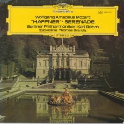 Wolfgang Amadeus Mozart, Berliner Philharmoniker • Karl Böhm, Thomas Brandis - "Haffner" - Serenade (VG+)