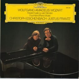 Wolfgang Amadeus Mozart - Christoph Eschenbach, Justus Frantz - Klaviermusik Zu Vier Händen = Four Hand Piano Music (VG+)