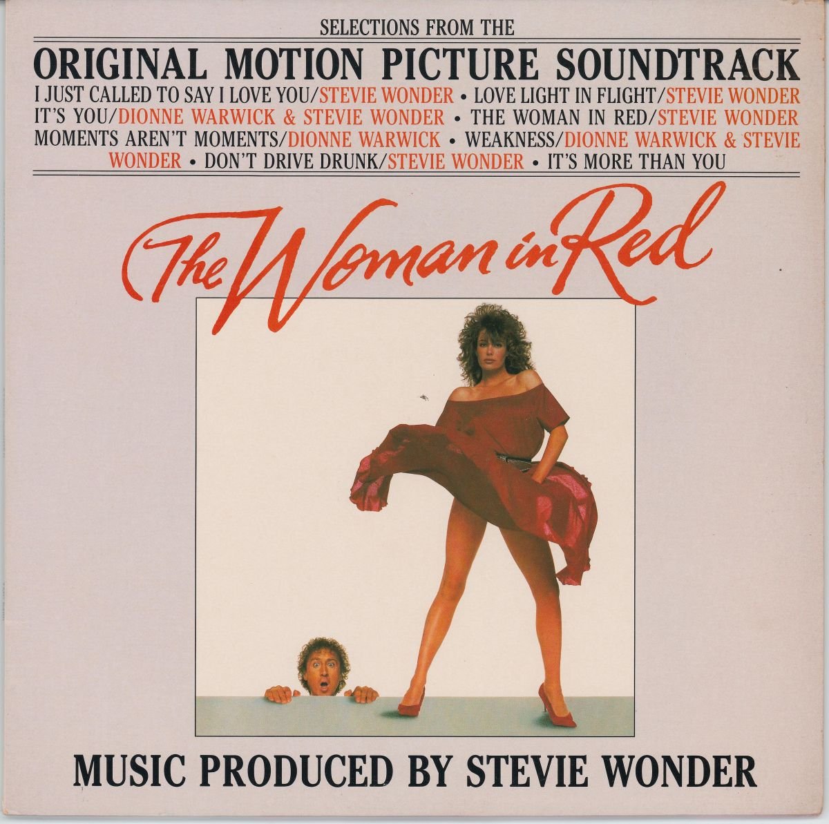 Stevie Wonder - The Woman In Red (Selections From The Original Motion Picture Soundtrack) (VG/VG+)