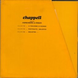 Chappell (Collection Impressions Et Images) (VG+/G+) (3LP Boxset)