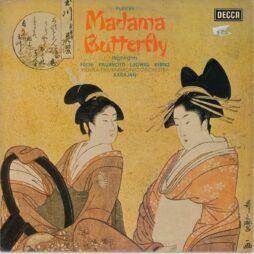 Puccini, Freni, Pavarotti, Ludwig, Kerns, Vienna Philharmonic Orchestra, Karajan- Madama Butterfly (Highlights) (G+/VG)
