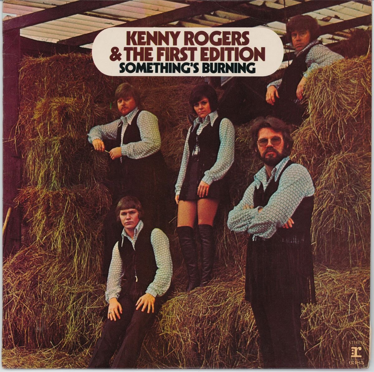 Kenny Rogers & The First Edition - Something's Burning (VG)