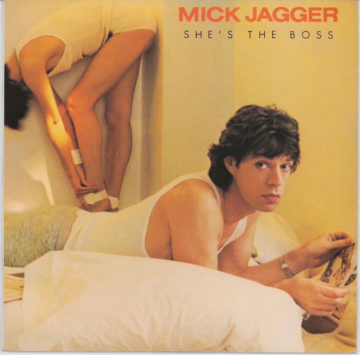 Mick Jagger - She's The Boss (VG/VG+)