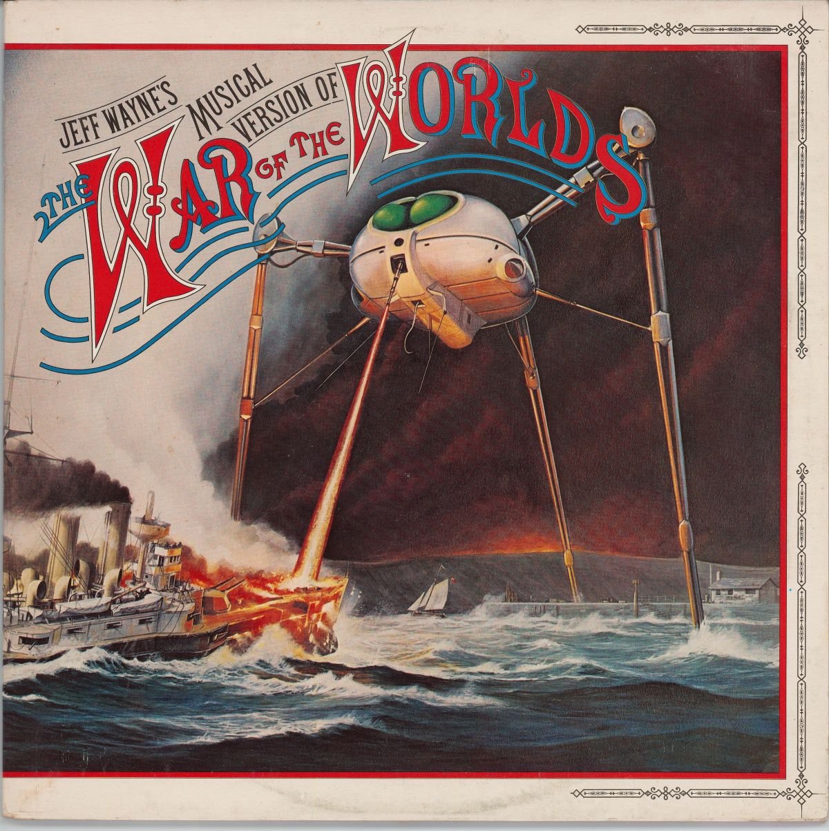 Jeff Wayne - Jeff Wayne's Musical Version Of The War Of The Worlds (VG+/G+) (2LP)