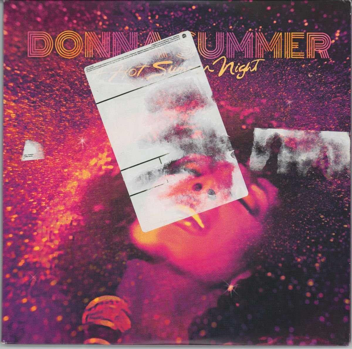 Donna Summer - A Hot Summer Night (VG+/F) (2LP)