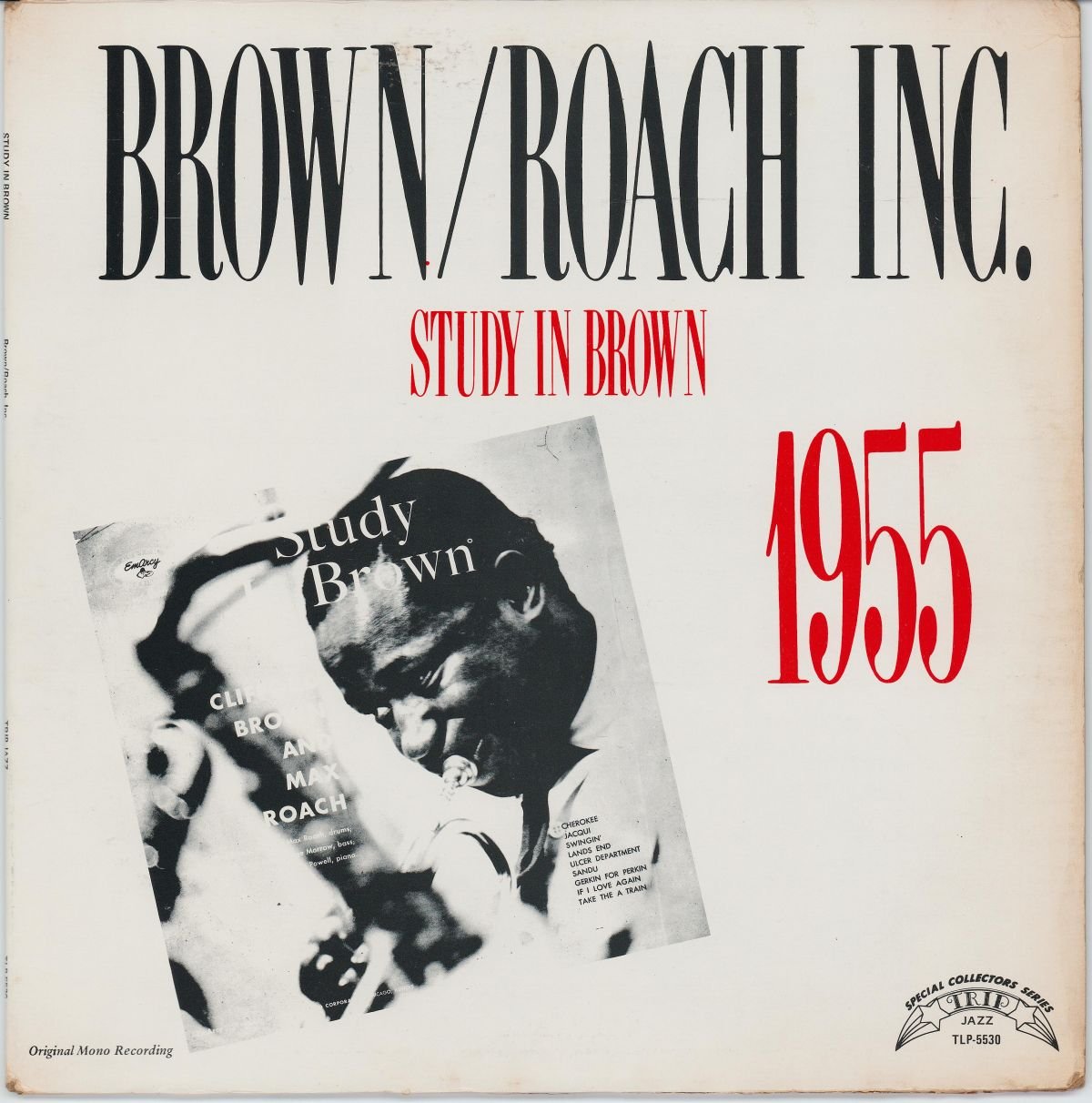 Clifford Brown And Max Roach - Study In Brown (VG/G)