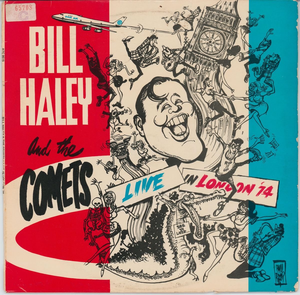 Bill Haley And His Comets - Live In London '74 (G+/G)