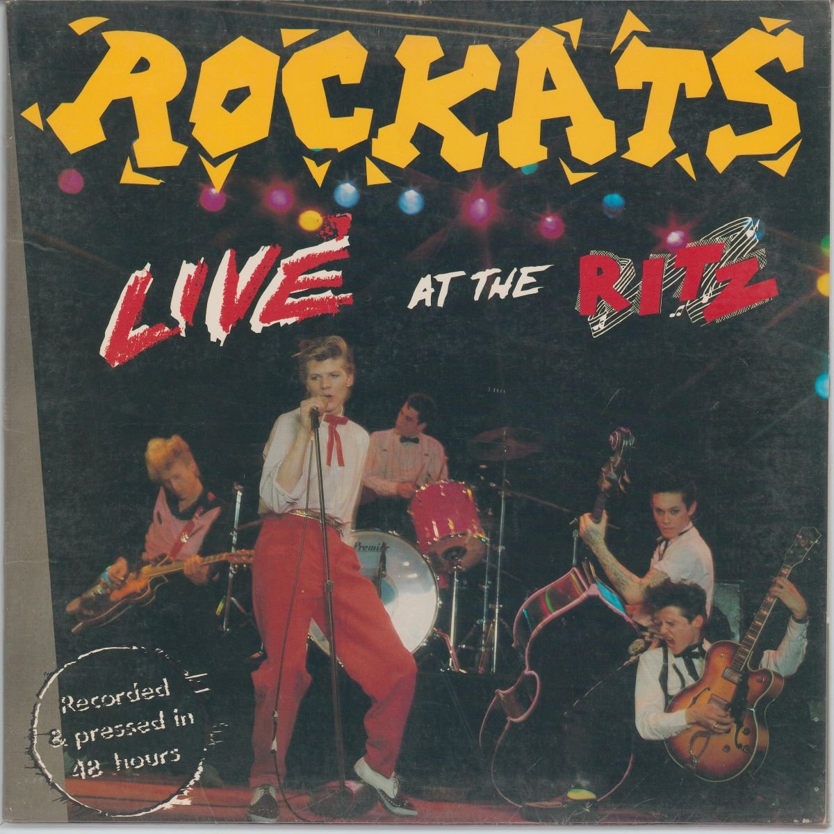The Rockats - Live At The Ritz (VG+/VG)