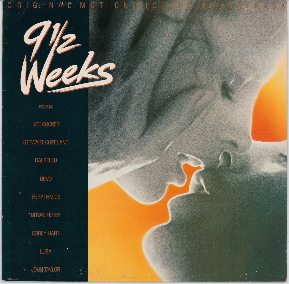 Various - 9½ Weeks (Original Motion Picture Soundtrack) (VG+/VG)