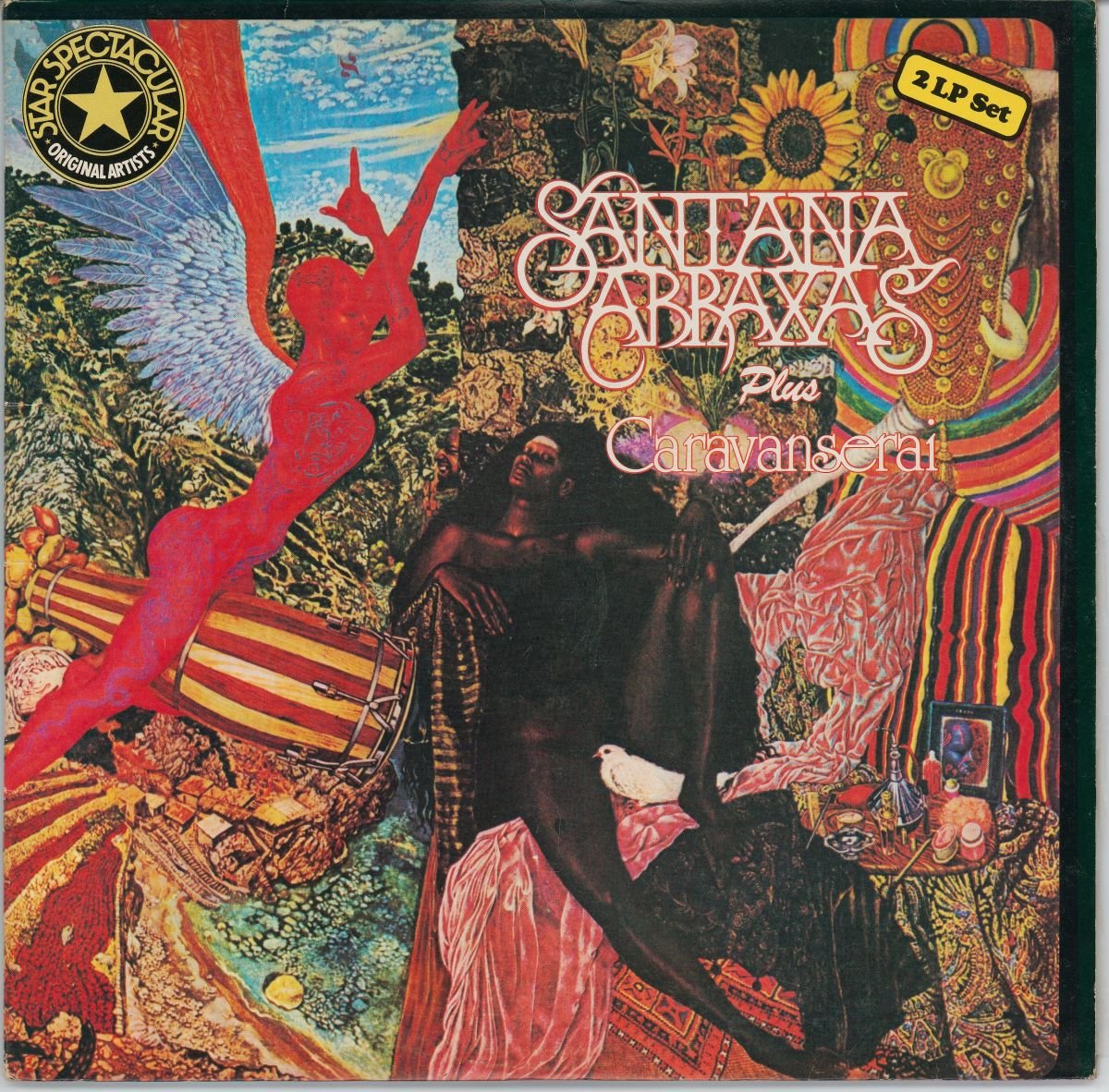 Santana - Abraxas Plus Caravanserai (VG+/VG) (2LP)