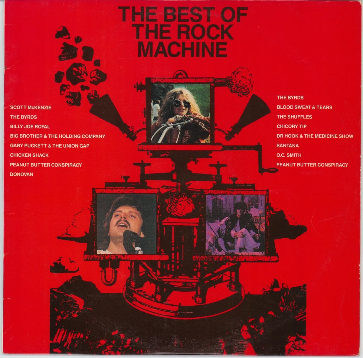 Various - The Best Of The Rock Machine (VG)