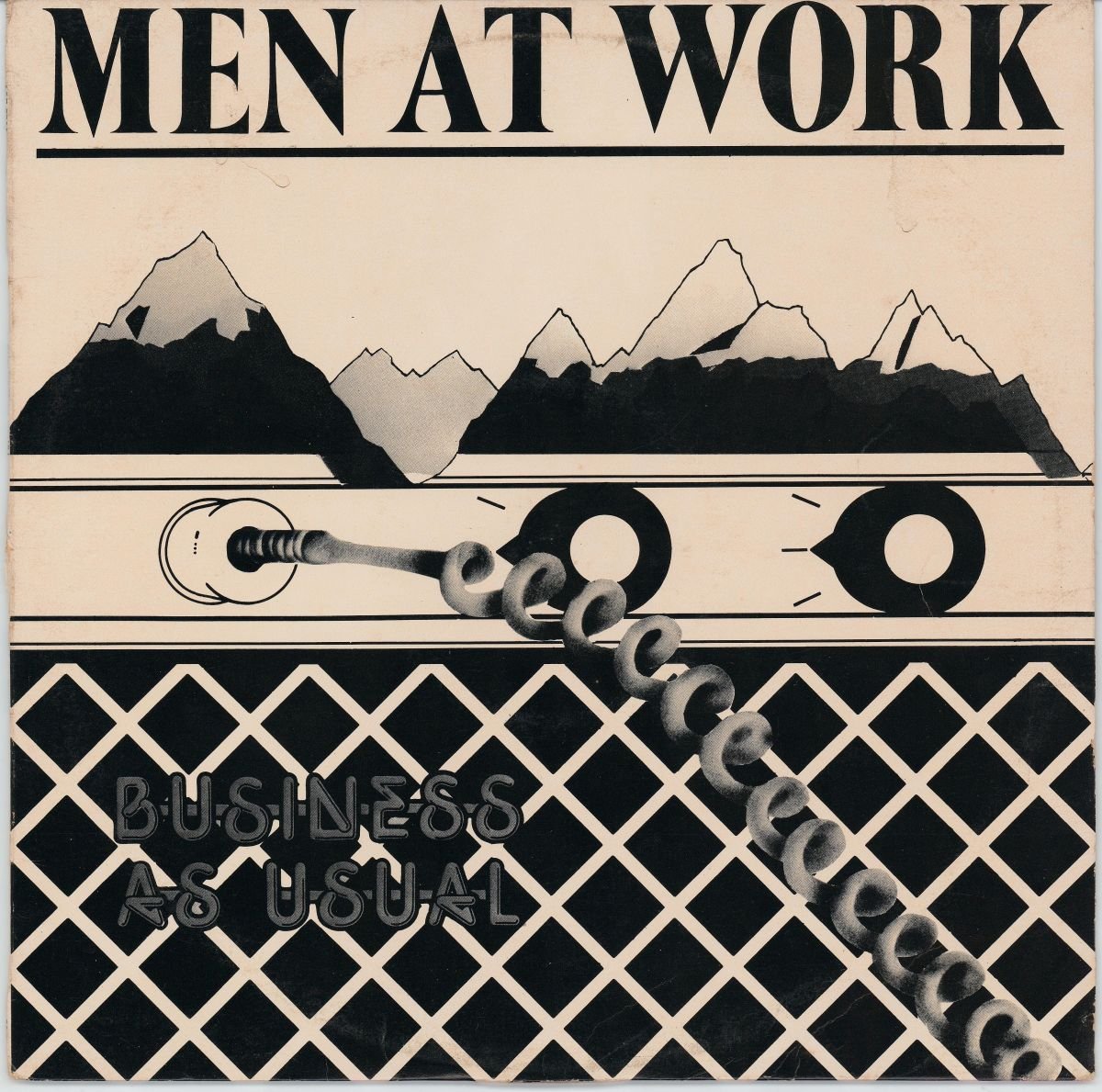 Men At Work - Business As Usual (G+/VG)