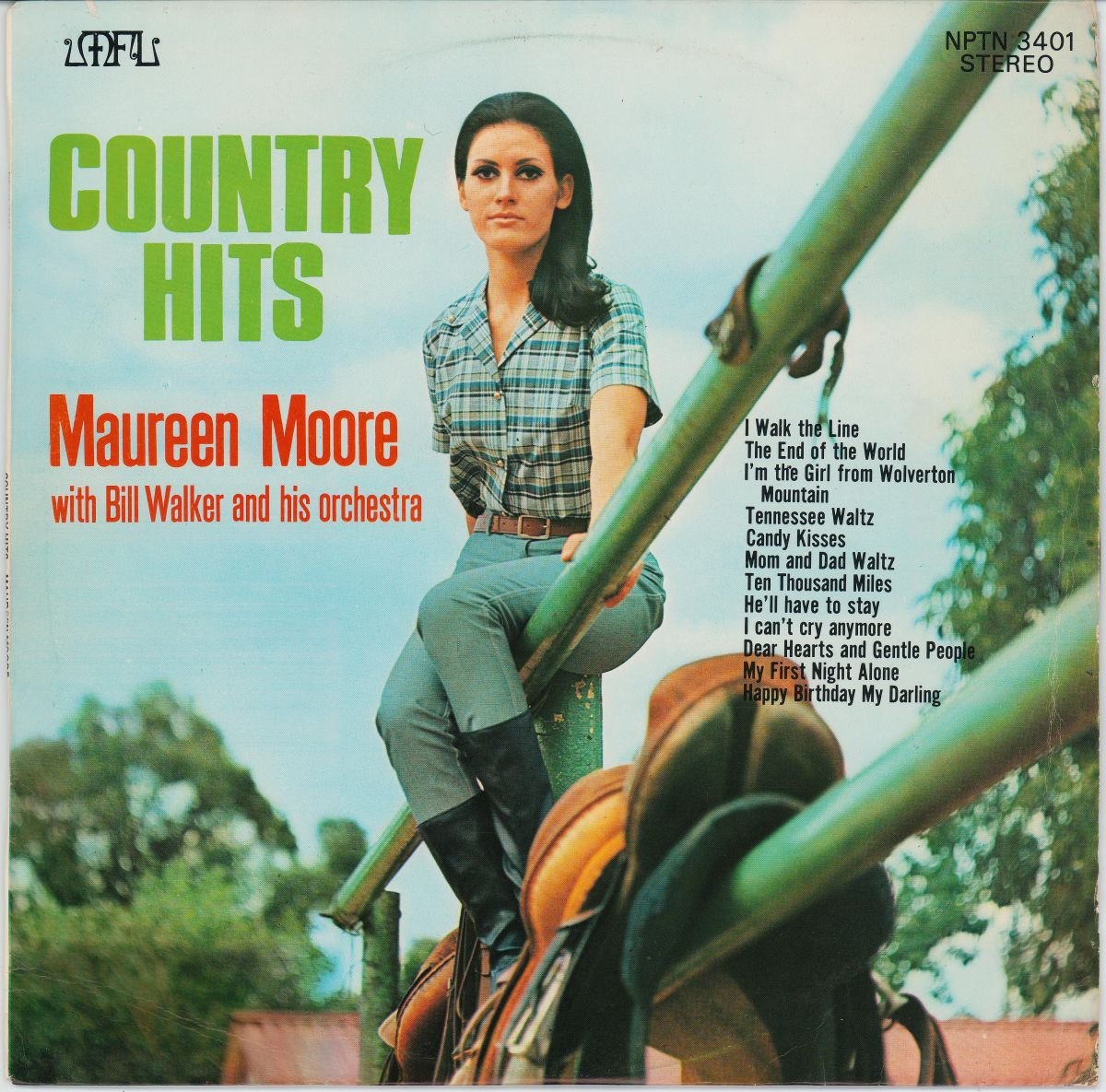 Maureen Moore , Billy Walker And His Orchestra - Country Hits (G+)