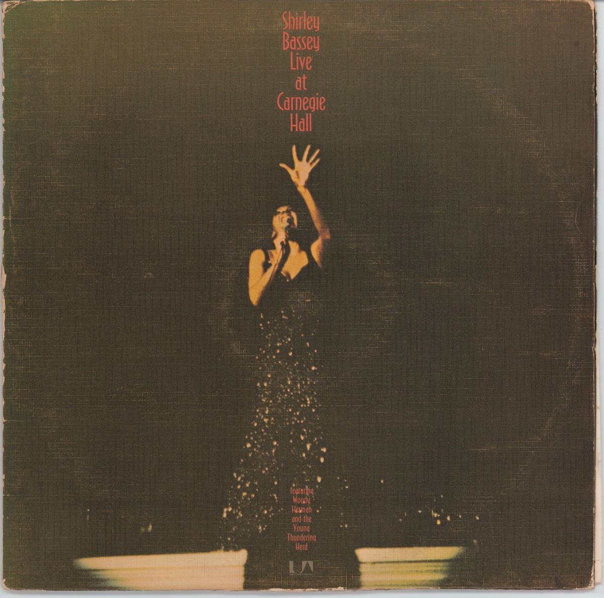Shirley Bassey - Live At Carnegie Hall (G/G+) (2LP)