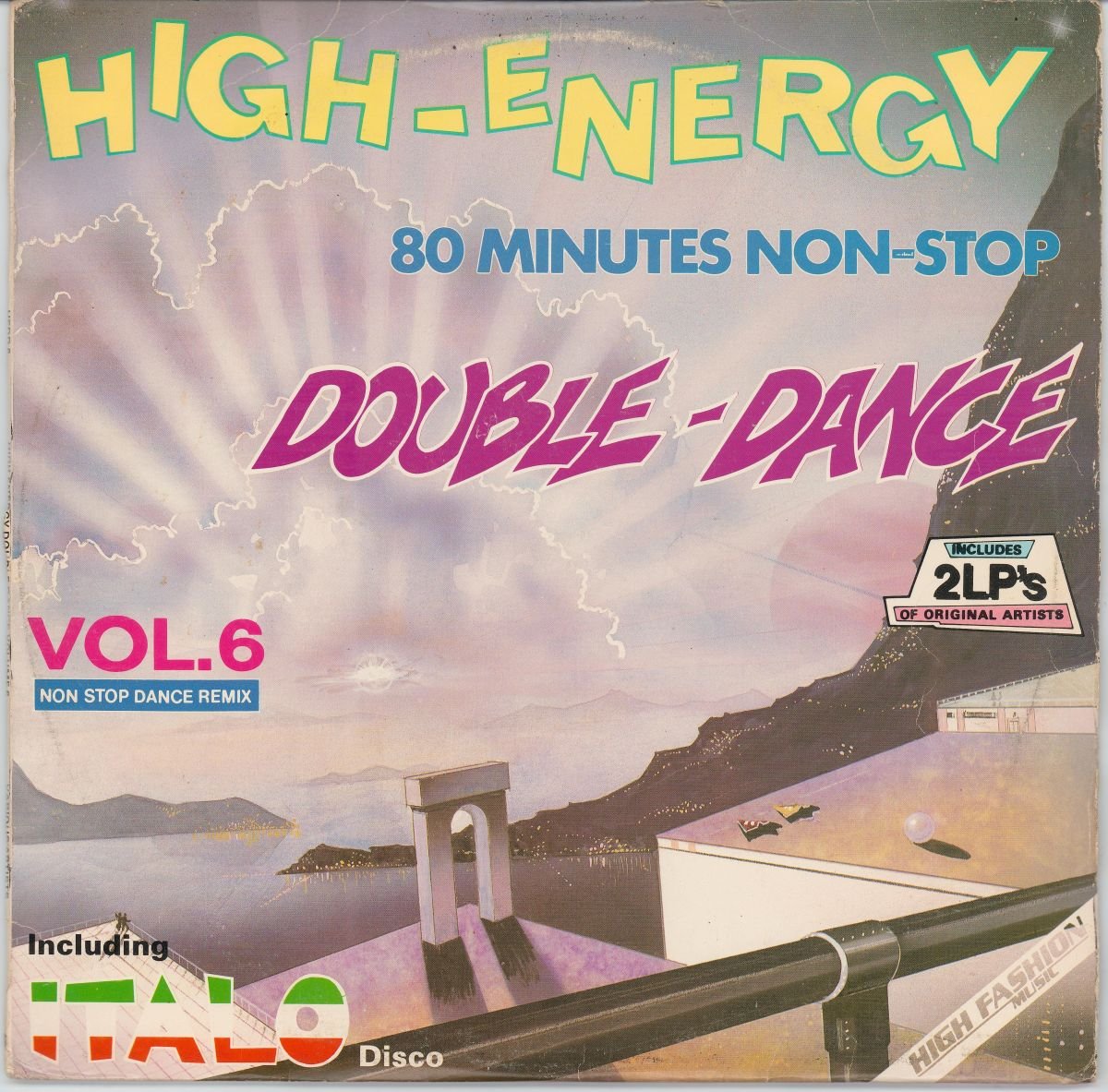 Various - High-Energy Double-Dance Vol. 6 (G+) (2LP)