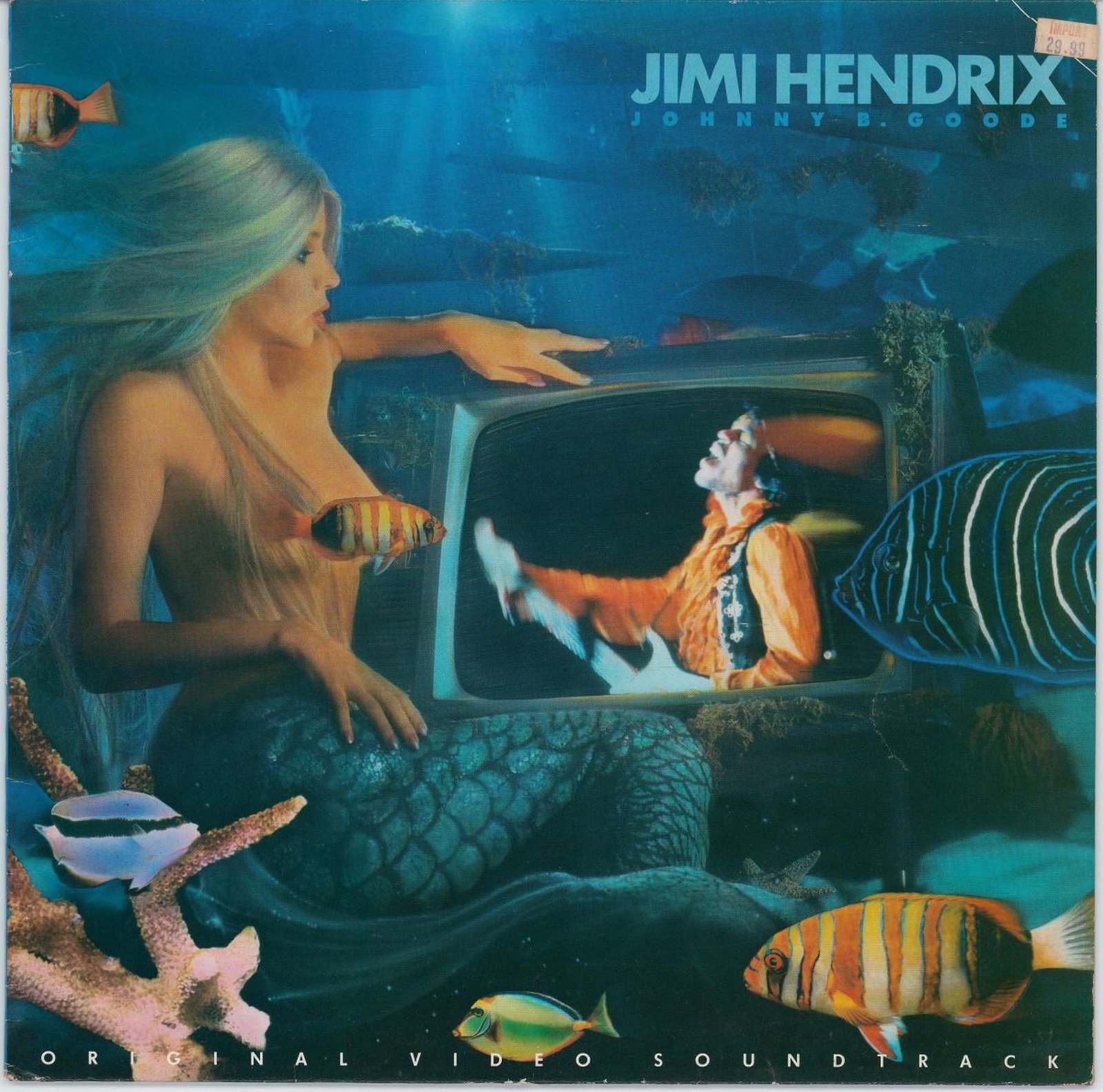 Jimi Hendrix - Johnny B. Goode - Original Video Soundtrack (VG+/G+)