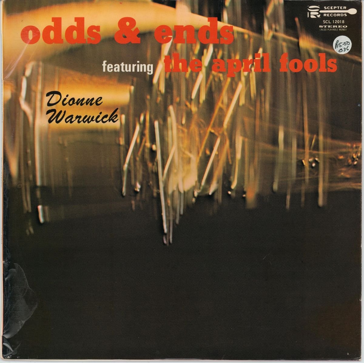 Dionne Warwick - Odds And Ends (G+)