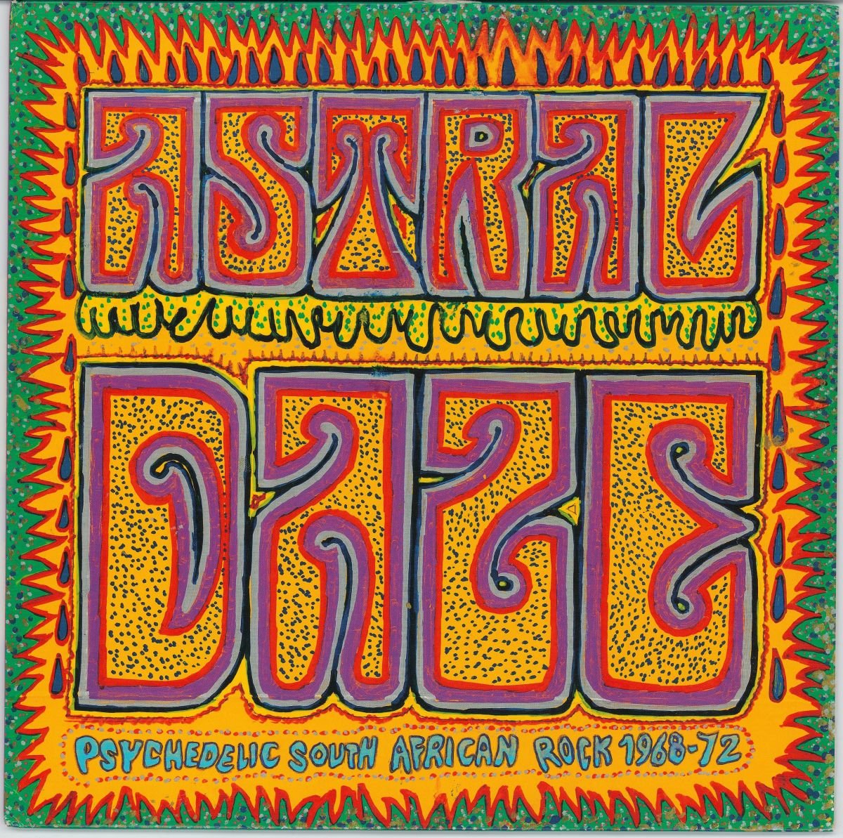 Various - Astral Daze - Psychedelic South African Rock 1968-72 (VG+/VG)