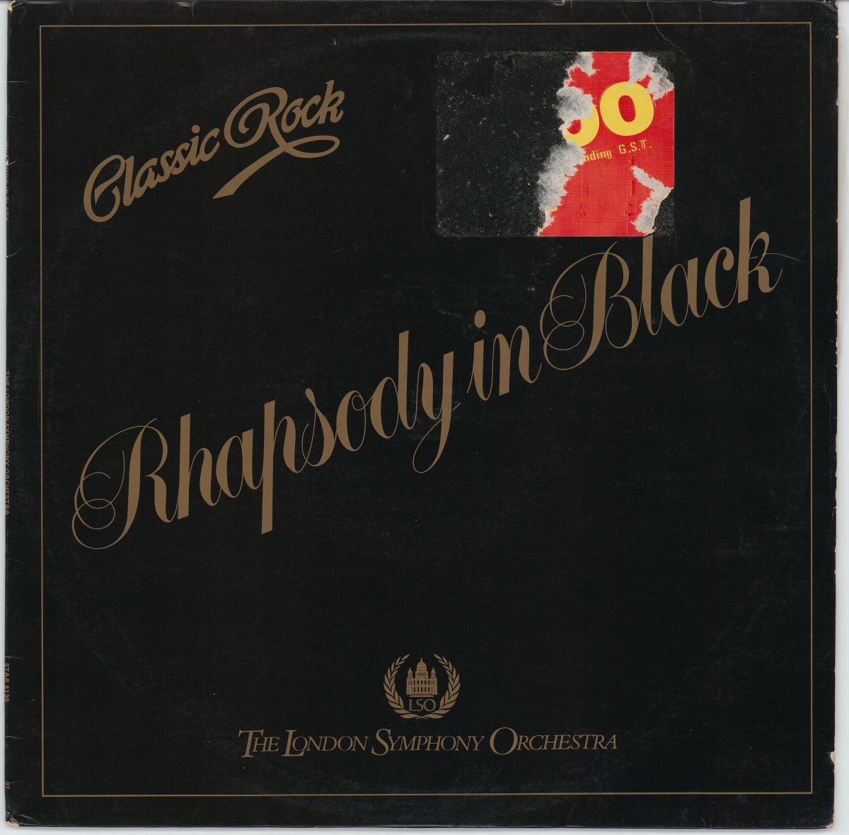 London Symphony Orchestra - Classic Rock Rhapsody In Black (G+)
