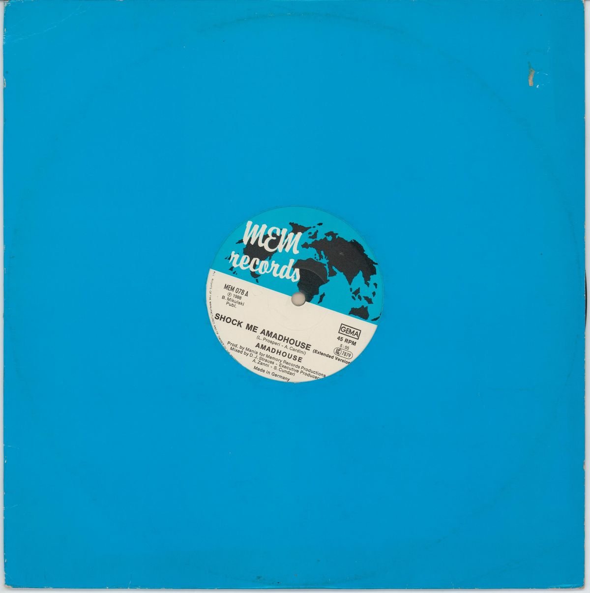 Amadhouse - Shock Me Amadhouse (VG/Gen) (12")