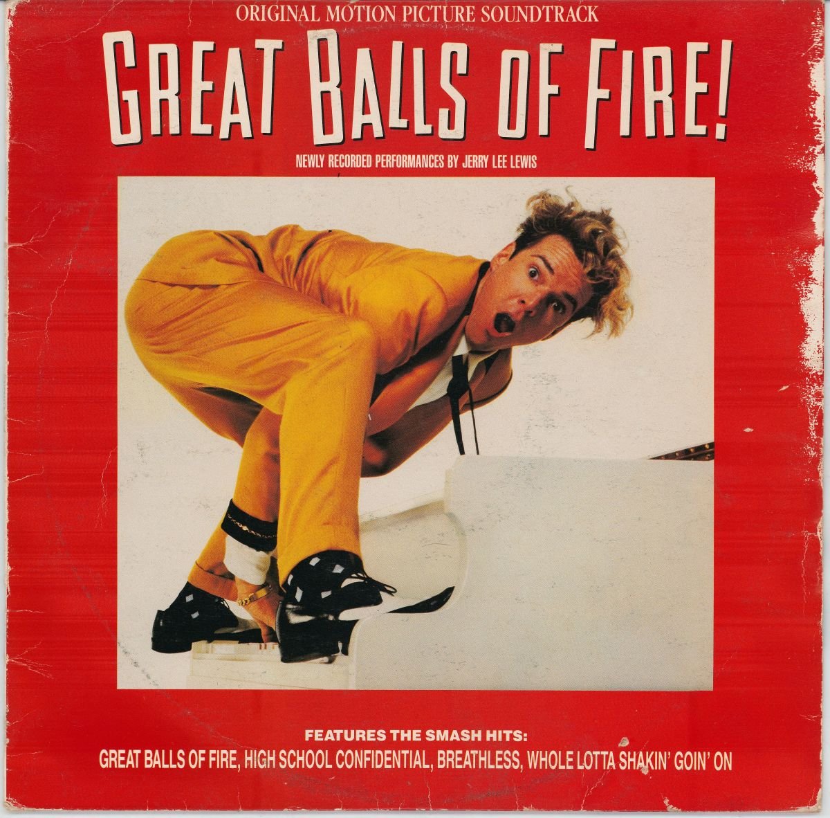 Various - Great Balls Of Fire! (Original Motion Picture Soundtrack) (G+/G)