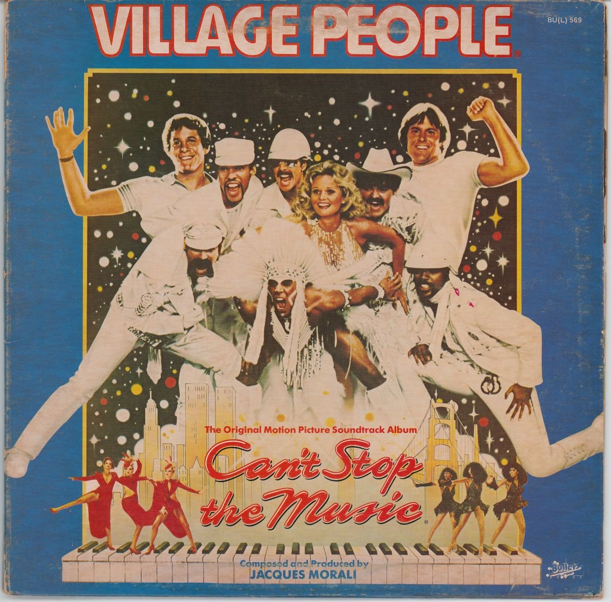 Village People - Can't Stop The Music - The Original Soundtrack Album (G+)