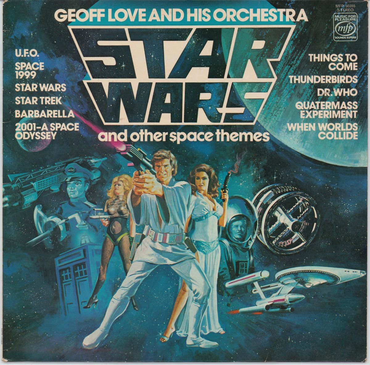 Geoff Love & His Orchestra - Star Wars And Other Space Themes (G+)