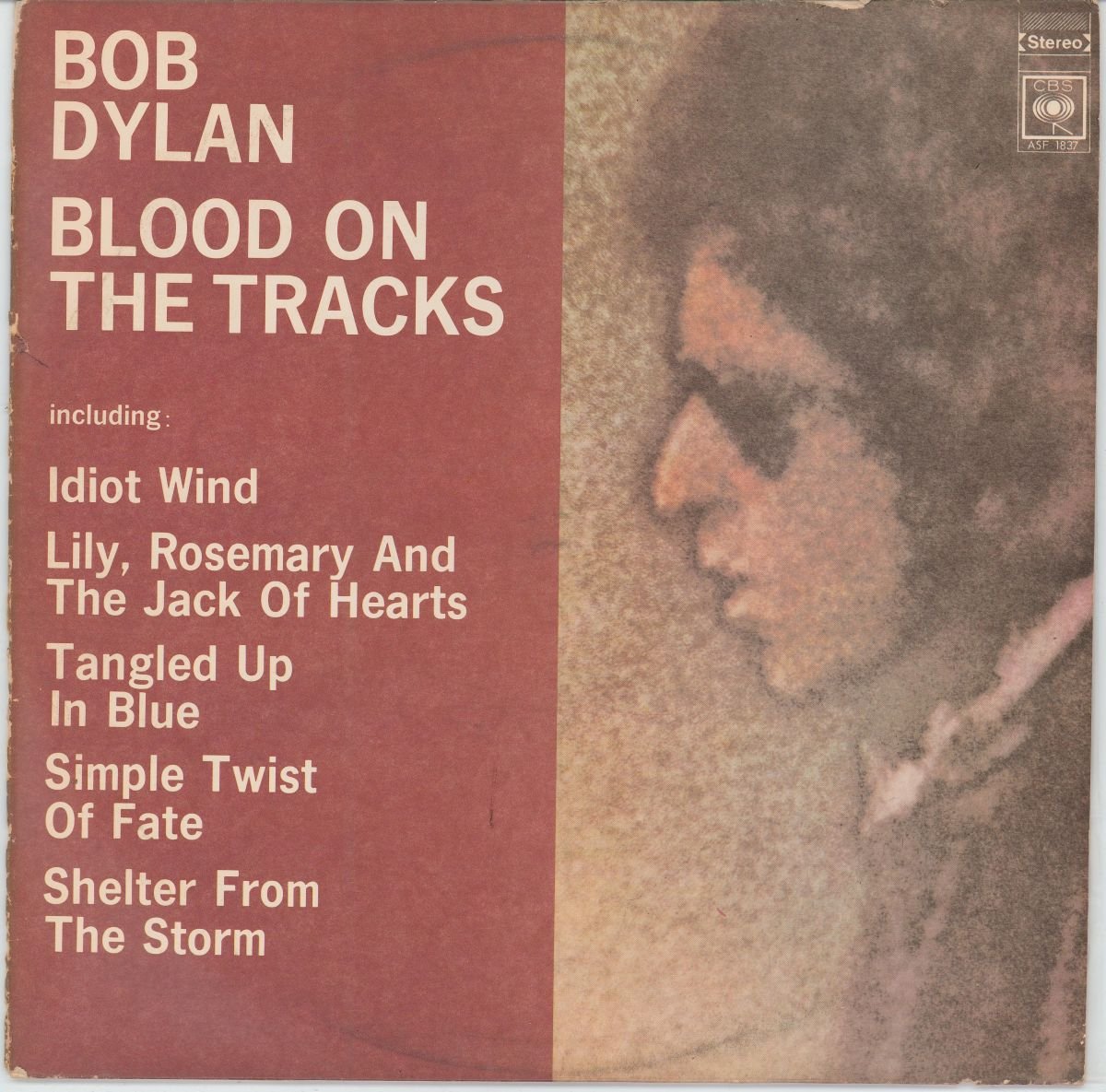 Bob Dylan - Blood On The Tracks (VG+/G+)