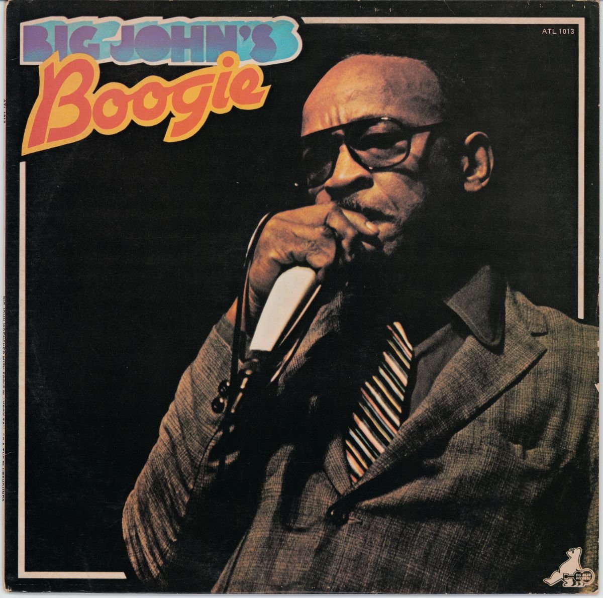 Big John Wrencher With Eddie Playboy Taylor & The Blueshounds - Big John's Boogie (VG+/VG)