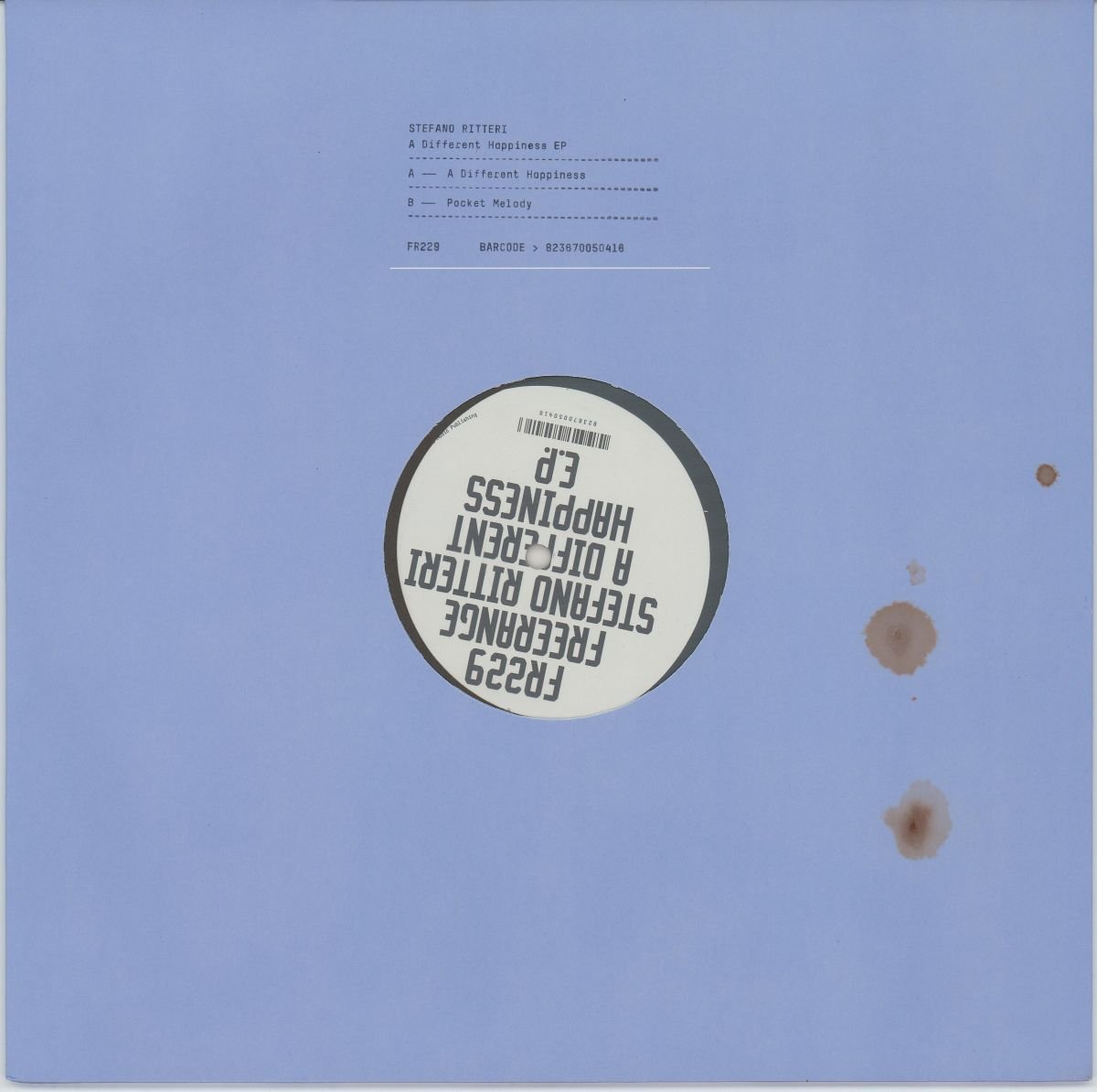 Stefano Ritteri - A Different Happiness EP (VG++/G+)