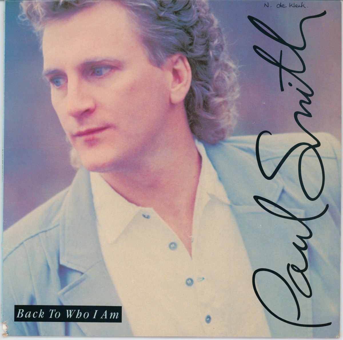 Paul Smith - Back To Who I Am (VG/G)