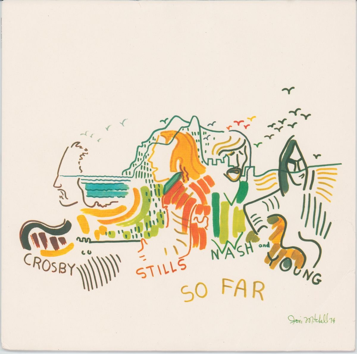 Crosby, Stills, Nash & Young - So Far (VG+/G+) (Ltd. Ed.)
