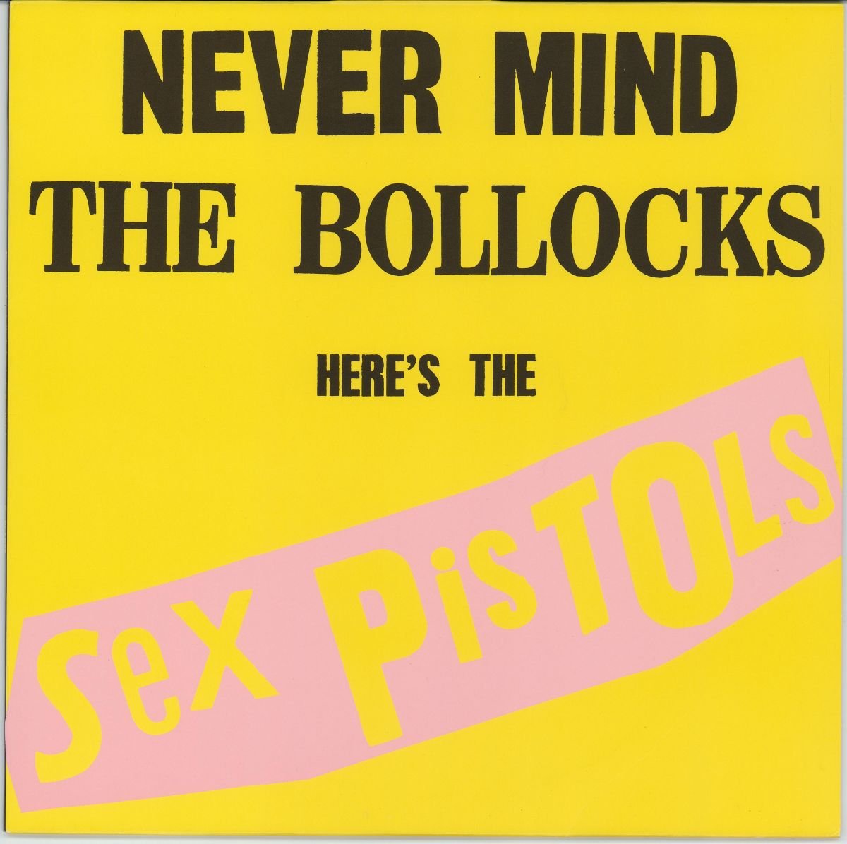 Sex Pistols - Never Mind The Bollocks, Here's The Sex Pistols (VG+/G+)