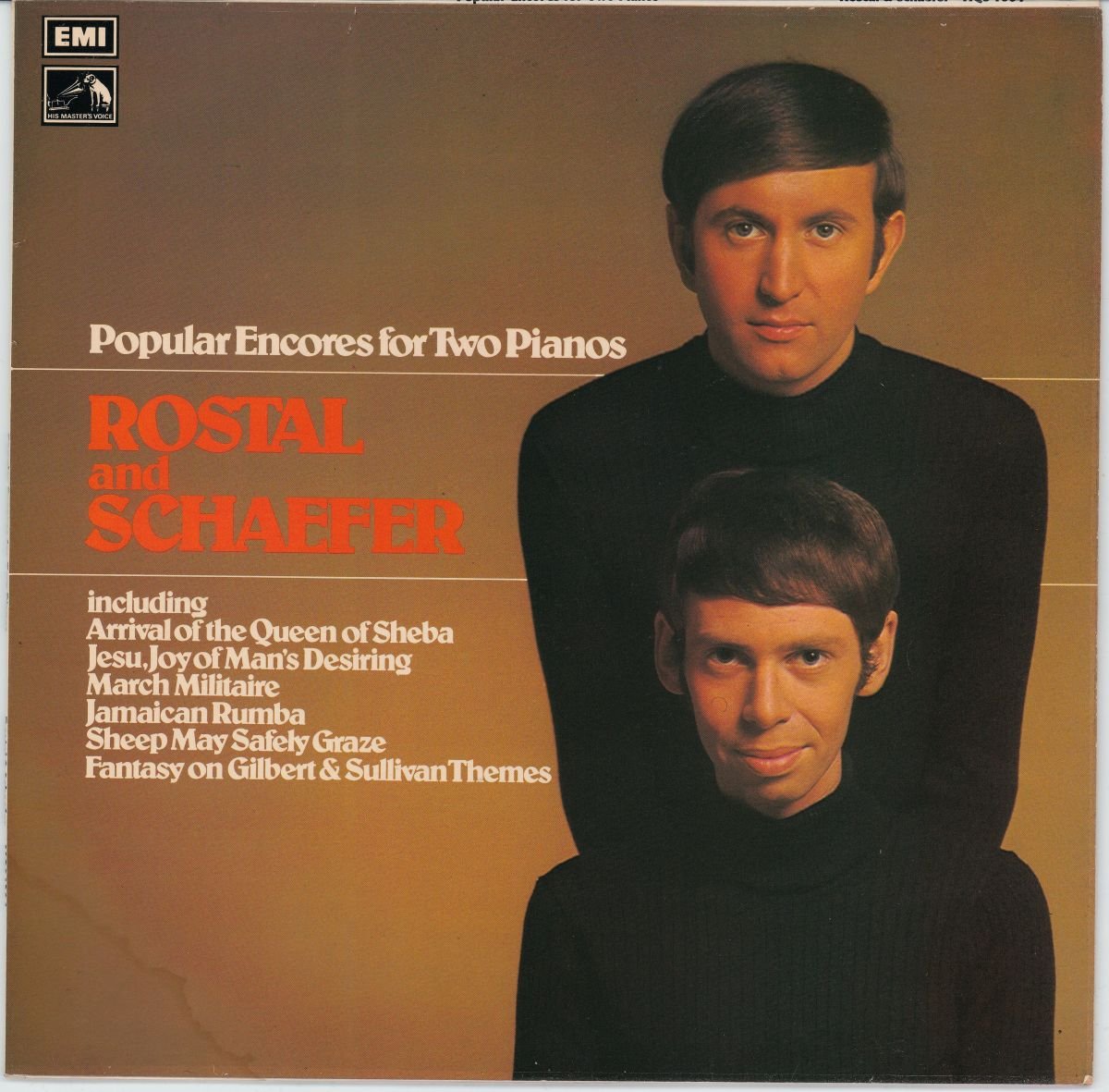 Rostal & Schaefer - Popular Encores For Two Pianos (G+/VG)