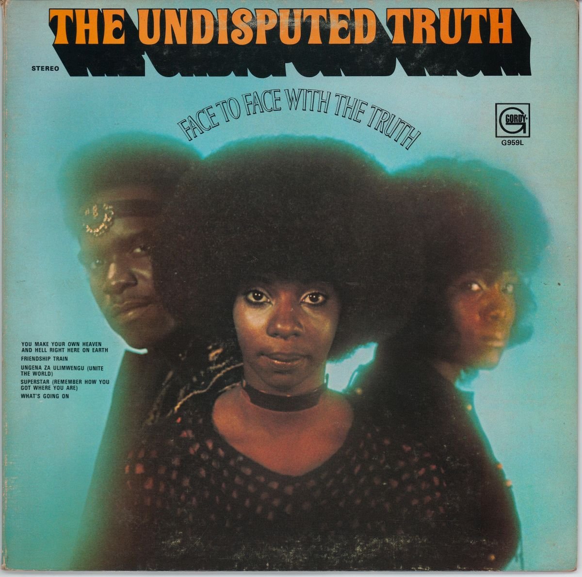 The Undisputed Truth - Face To Face With The Truth (VG/G+)