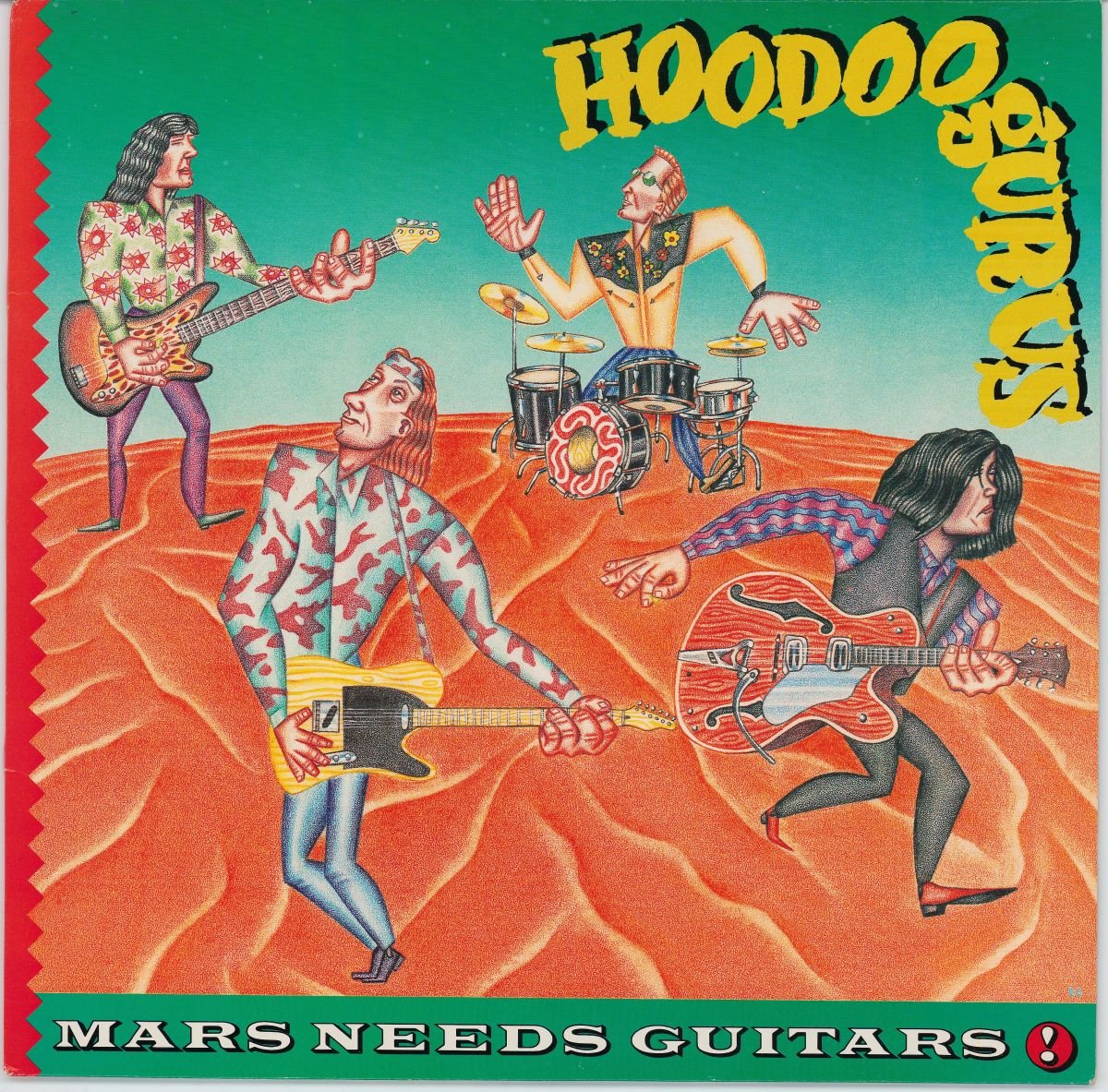Hoodoo Gurus - Mars Needs Guitars! (VG+)