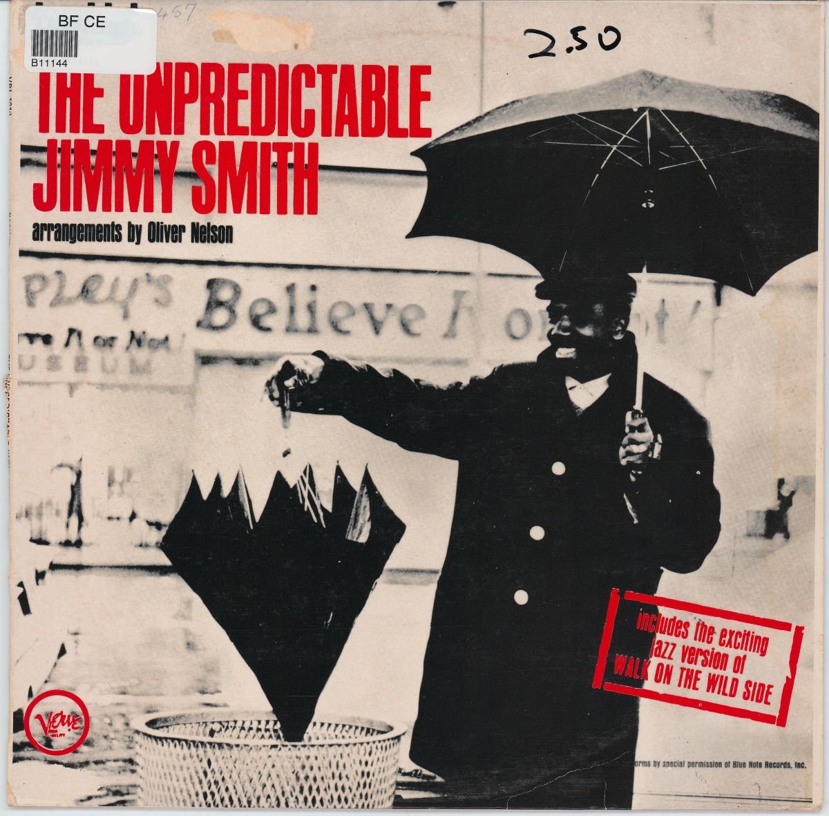 Jimmy Smith - Bashin' (VG/G+)
