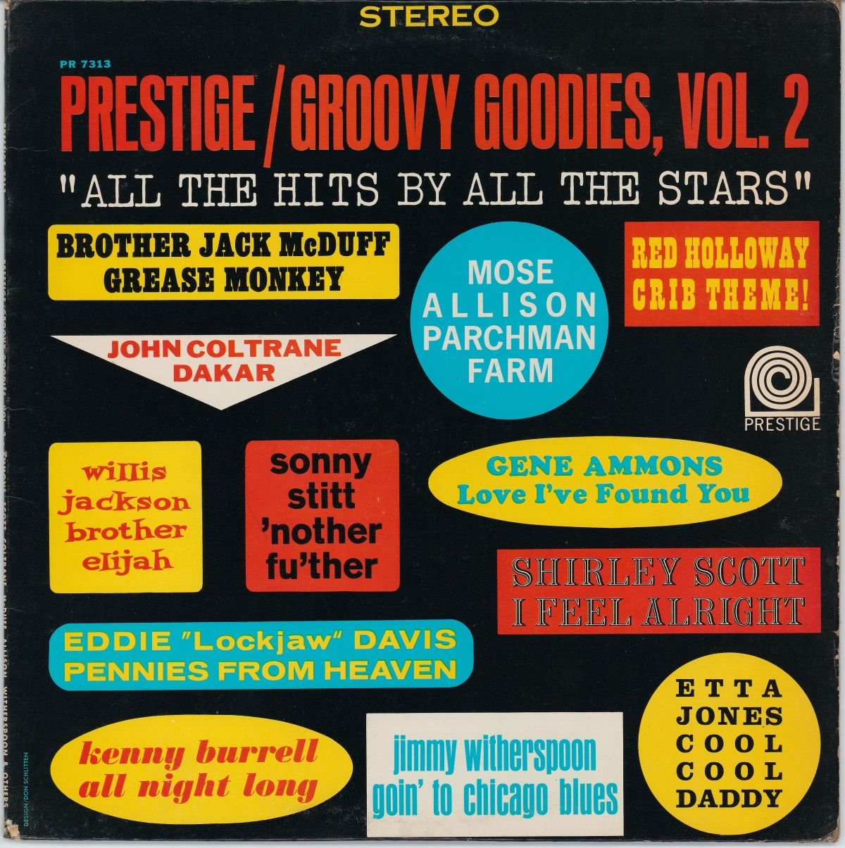 Various - Prestige / Groovy Goodies, Vol. 2 (G+)
