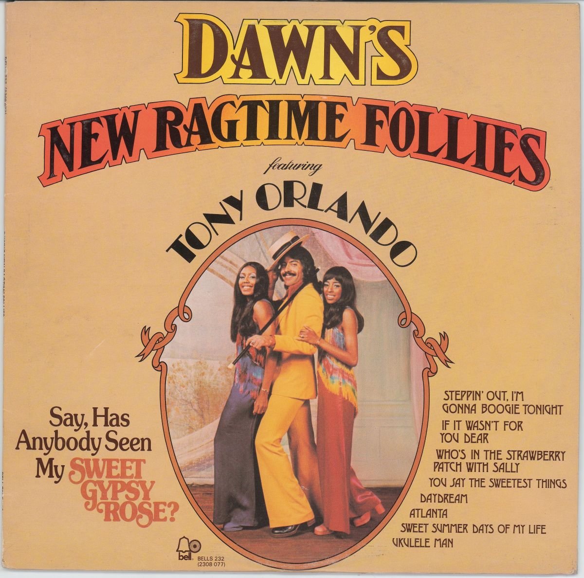 Dawn Featuring Tony Orlando - Dawn's New Ragtime Follies (VG+)