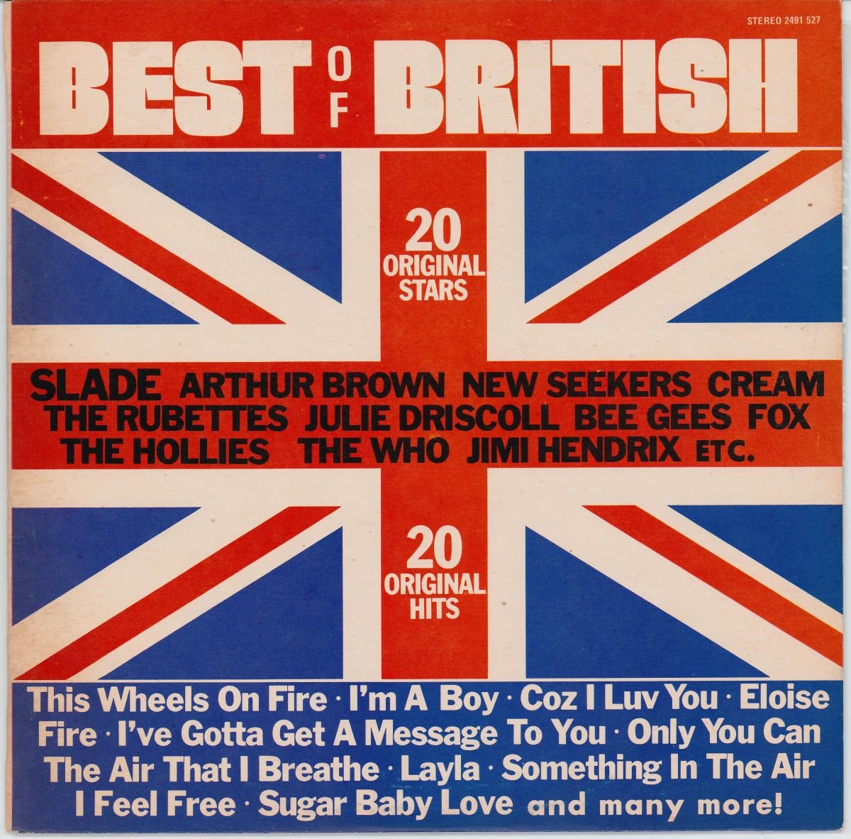 Various - Best Of British - 20 Original Stars (VG+/VG)