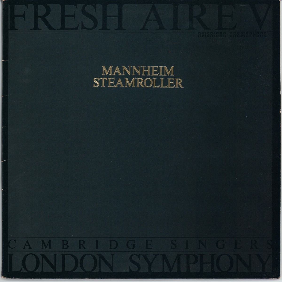 Mannheim Steamroller, Cambridge Singers, London Symphony - Fresh Aire V (VG+/VG)