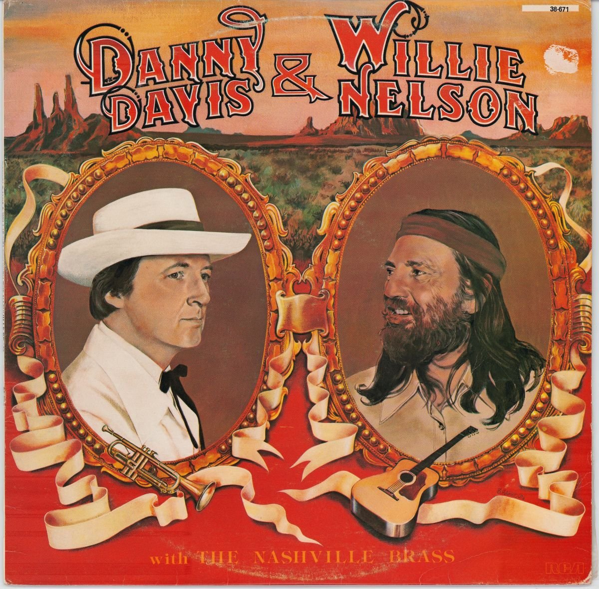 Danny Davis & Willie Nelson With The Nashville Brass - Danny Davis & Willie Nelson With The Nashville Brass (VG+/G+)