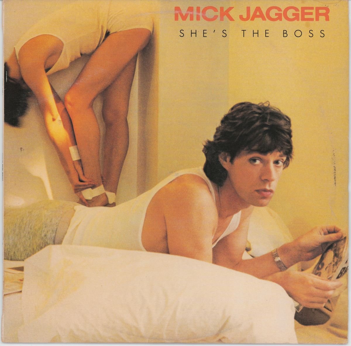 Mick Jagger - She's The Boss (VG+/VG)