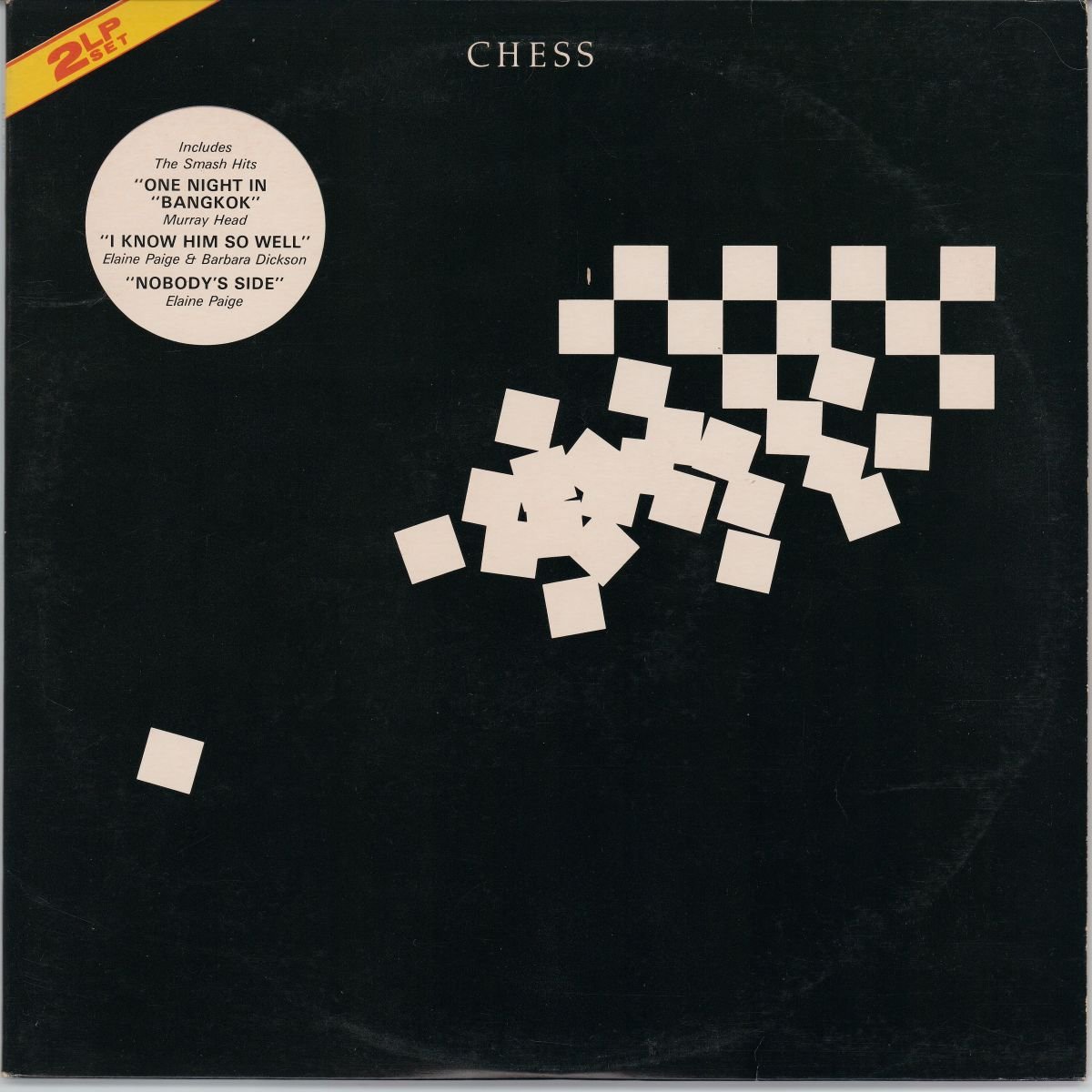 Benny Andersson, Tim Rice, Björn Ulvaeus - Chess (VG+/VG) (2LP)