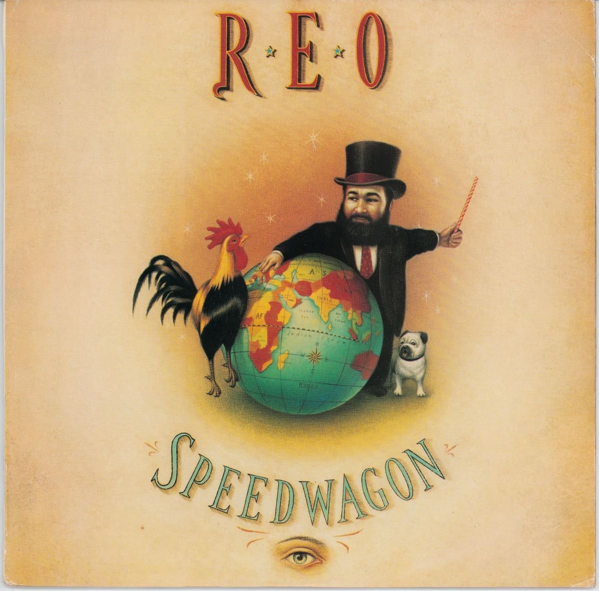 REO Speedwagon - The Earth A Small Man His Dog And A Chicken (VG+/VG)