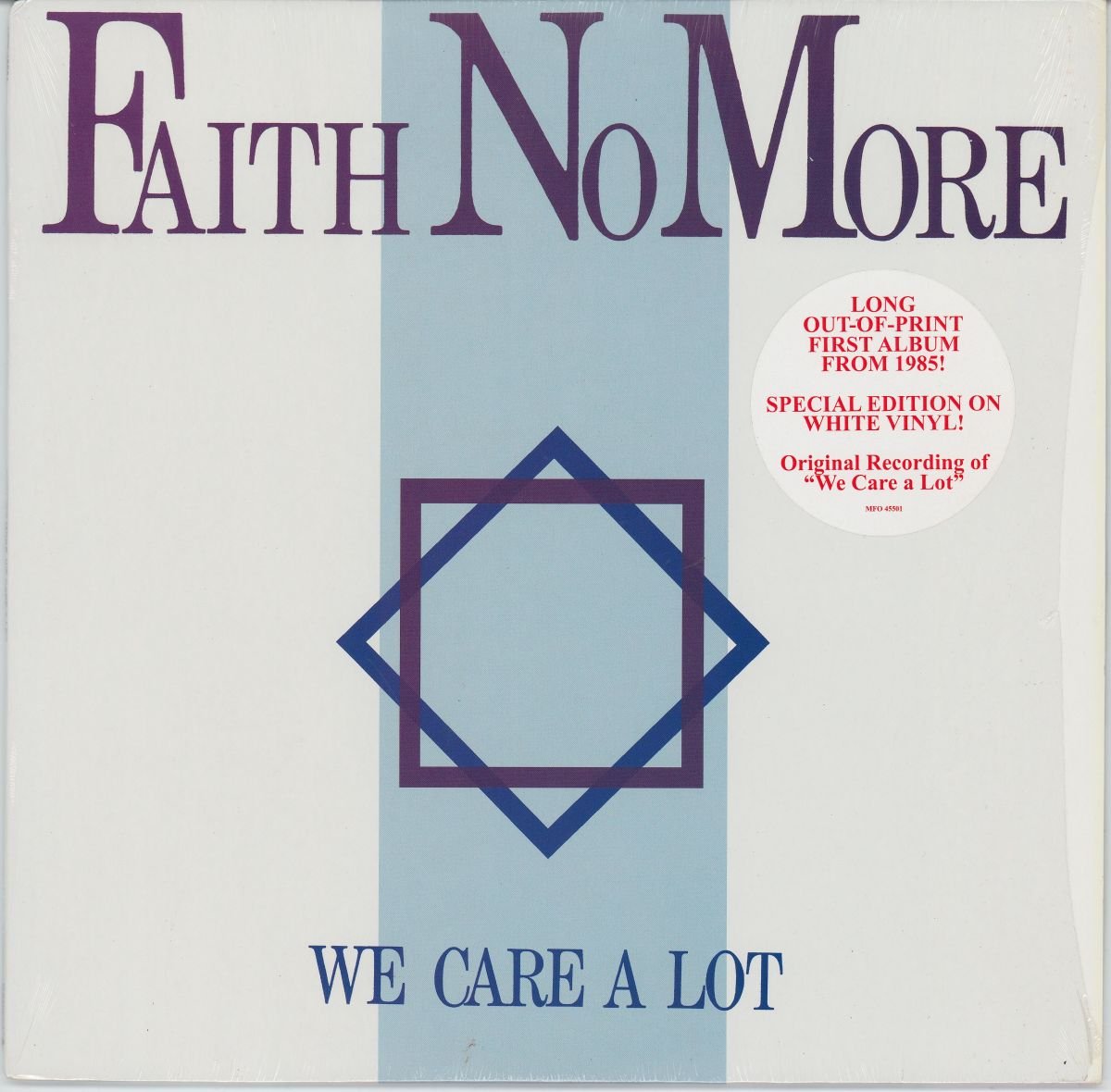 Faith No More - We Care A Lot (VG+) (Unofficial Release)