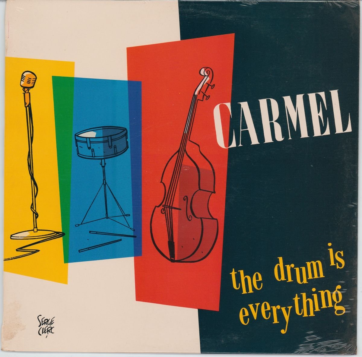 Carmel - The Drum Is Everything (Sealed/VG)