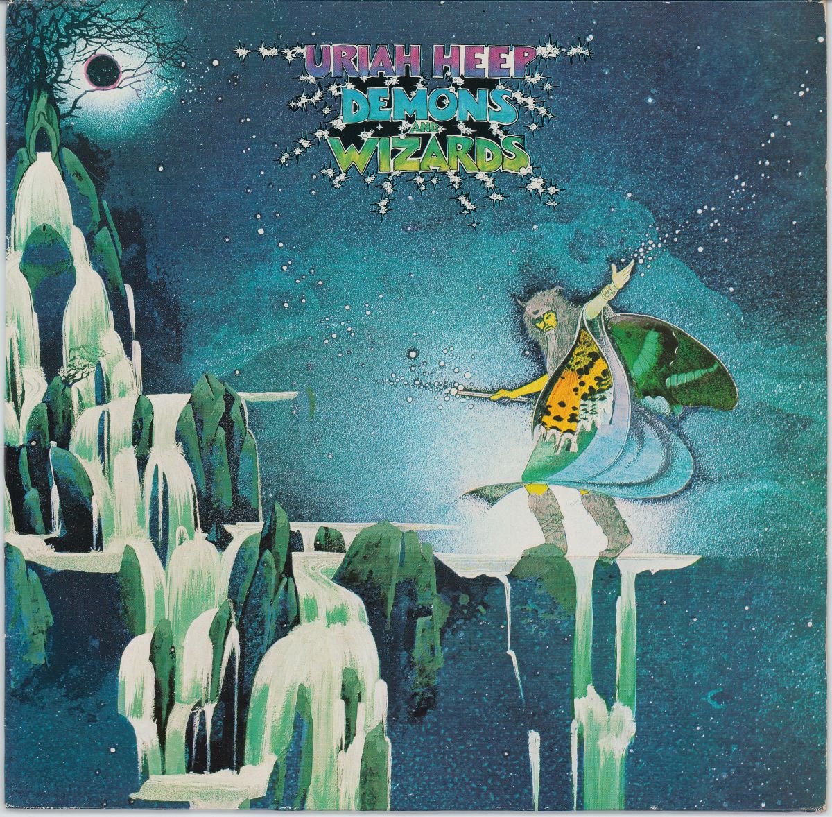 Uriah Heep - Demons And Wizards (G+/VG)